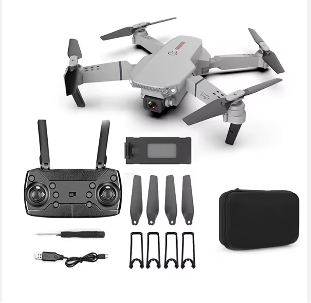 DRON CON DOBLE CAMARA 4K+MALETÍN GRATIS