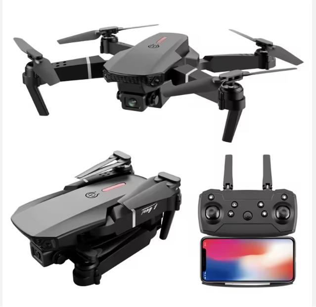 DRON CON DOBLE CAMARA 4K+MALETÍN GRATIS