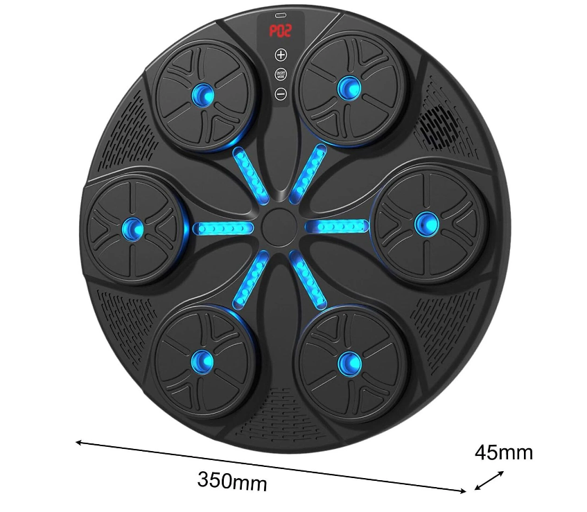 MAQUINA DE BOXEO INTELIGENTE YK-001 +GUANTES NEGROS GRATIS