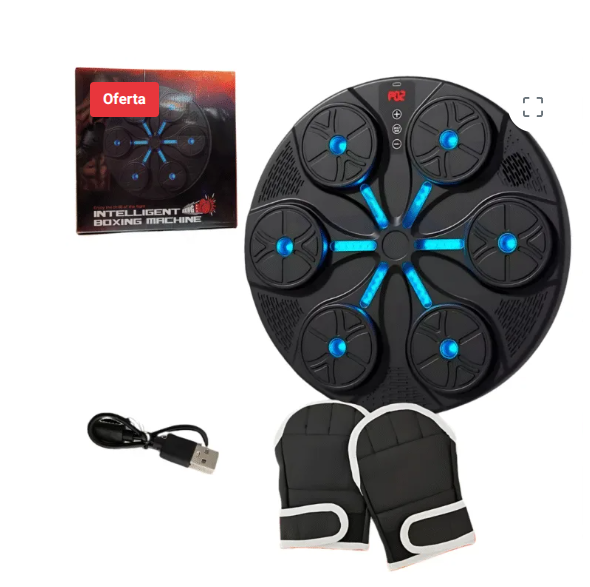 MAQUINA DE BOXEO INTELIGENTE YK-001 +GUANTES NEGROS GRATIS